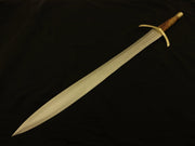 Custom Hand Forged D2 Steel Sword Comes With Leather Sheath Costume Weapons Terror Defender 