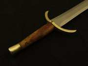 Custom Hand Forged D2 Steel Sword Comes With Leather Sheath Costume Weapons Terror Defender 