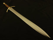 Custom Hand Forged D2 Steel Sword Comes With Leather Sheath Costume Weapons Terror Defender 