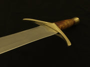 Custom Hand Forged D2 Steel Sword Comes With Leather Sheath Costume Weapons Terror Defender 