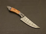 Custom Handcrafted Damascus Steel Handle pakka/rosewood Hunting Skinning Knife Perfect for you Hunting Terror Defender 