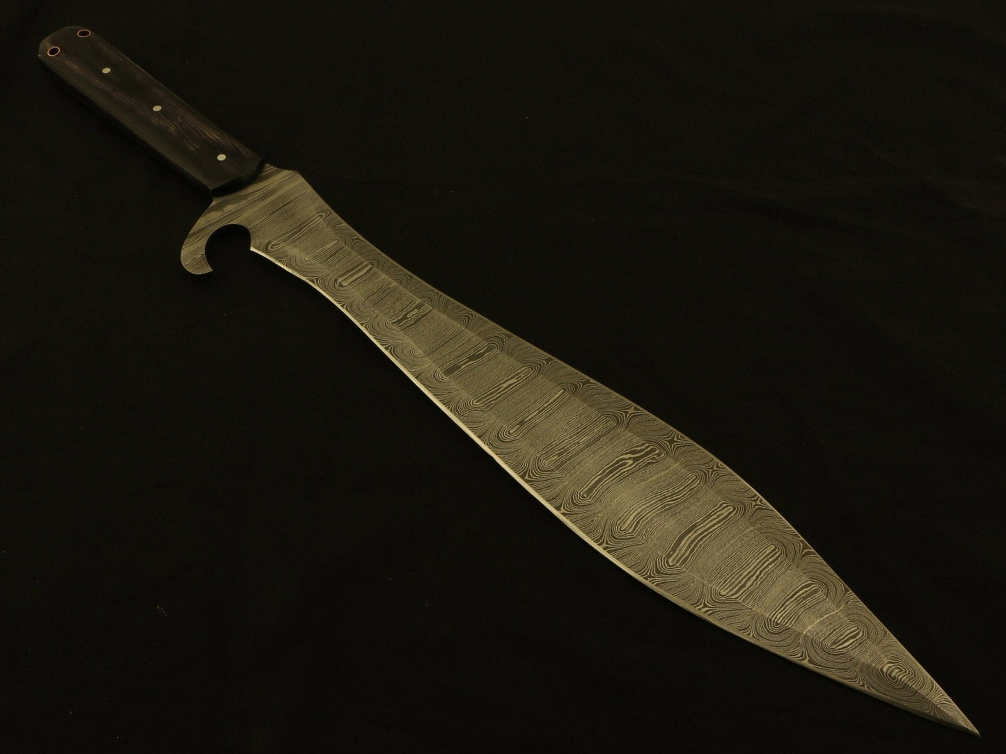 Custom Handmade Damascus Steel | Damascus Sword Battle Ready With Sheath | Functional Sword Costume Weapons Terror Defender 