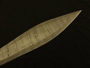 Custom Handmade Damascus Steel | Damascus Sword Battle Ready With Sheath | Functional Sword Costume Weapons Terror Defender 