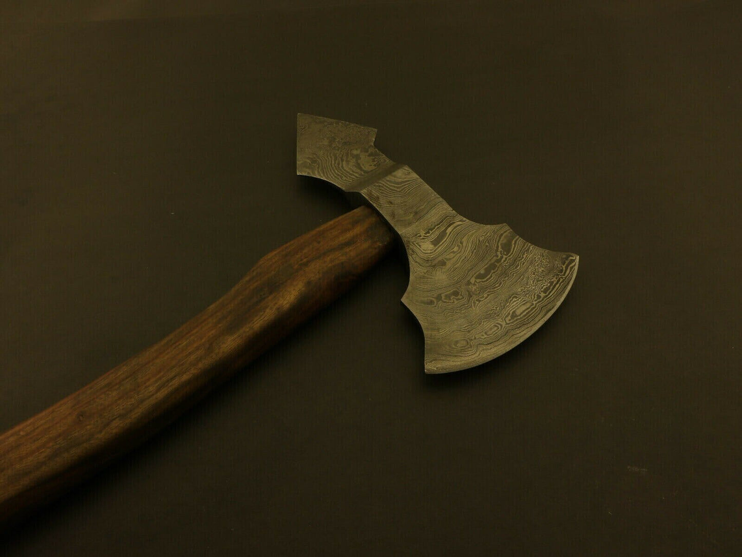 Custom Handmade Forged Damascus Steel Tomahawk, Hatchet,Axe,Integral,Axe Camping Terror Defender 