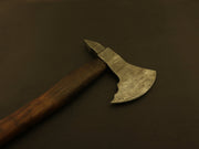 Custom Handmade Forged Damascus Steel Tomahawk, Hatchet,Axe,Integral,Axe Camping Terror Defender 