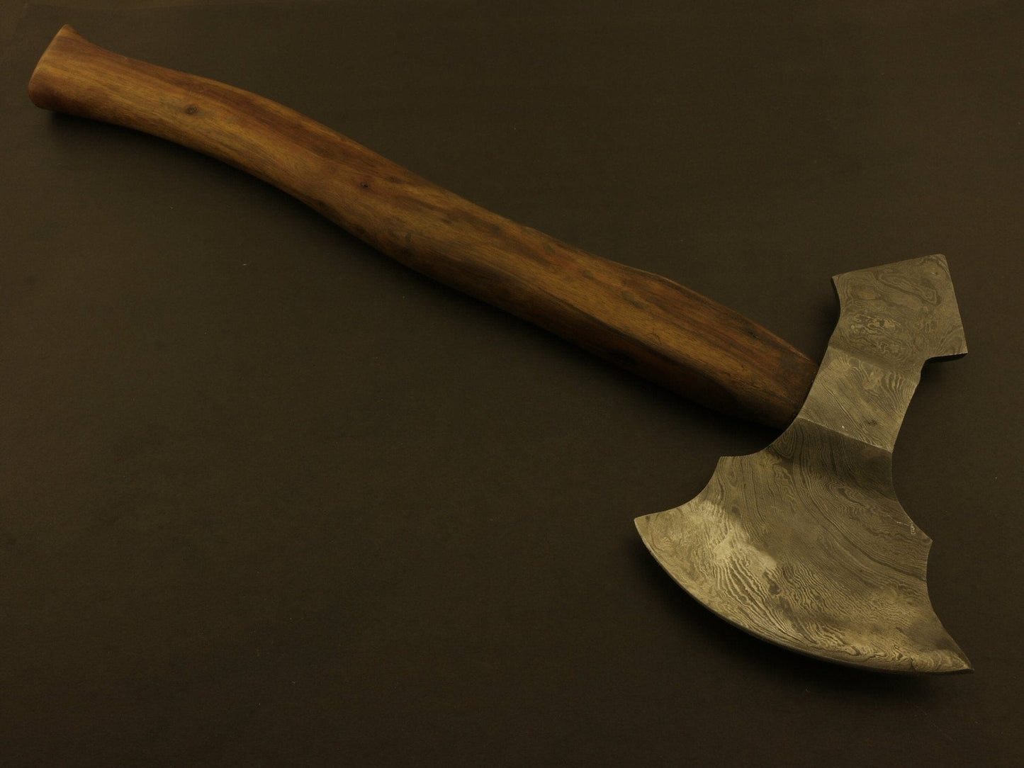 Custom Handmade Forged Damascus Steel Tomahawk, Hatchet,Axe,Integral,Axe Camping Terror Defender 