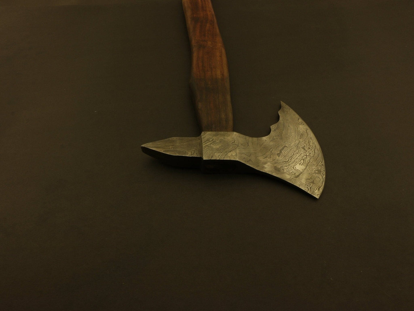 Custom Handmade Forged Damascus Steel Tomahawk, Hatchet,Axe,Integral,Axe Camping Terror Defender 