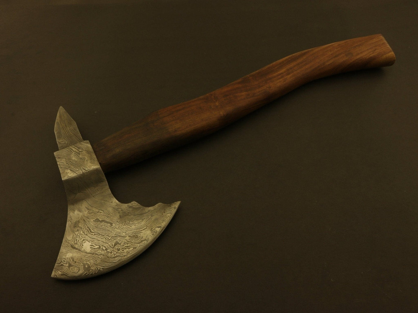 Custom Handmade Forged Damascus Steel Tomahawk, Hatchet,Axe,Integral,Axe Camping Terror Defender 