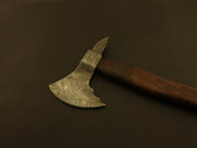 Custom Handmade Forged Damascus Steel Tomahawk, Hatchet,Axe,Integral,Axe Camping Terror Defender 