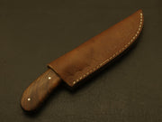 custom Handmade Forged High Carbon Steel Full Tang Hunting Skinner Knife with sheath Hunting Terror Defender 