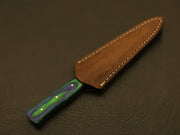 Custom Handmade knives Damascus Steel Hunting /Skinning Knife/sheath Hunting Terror Defender 