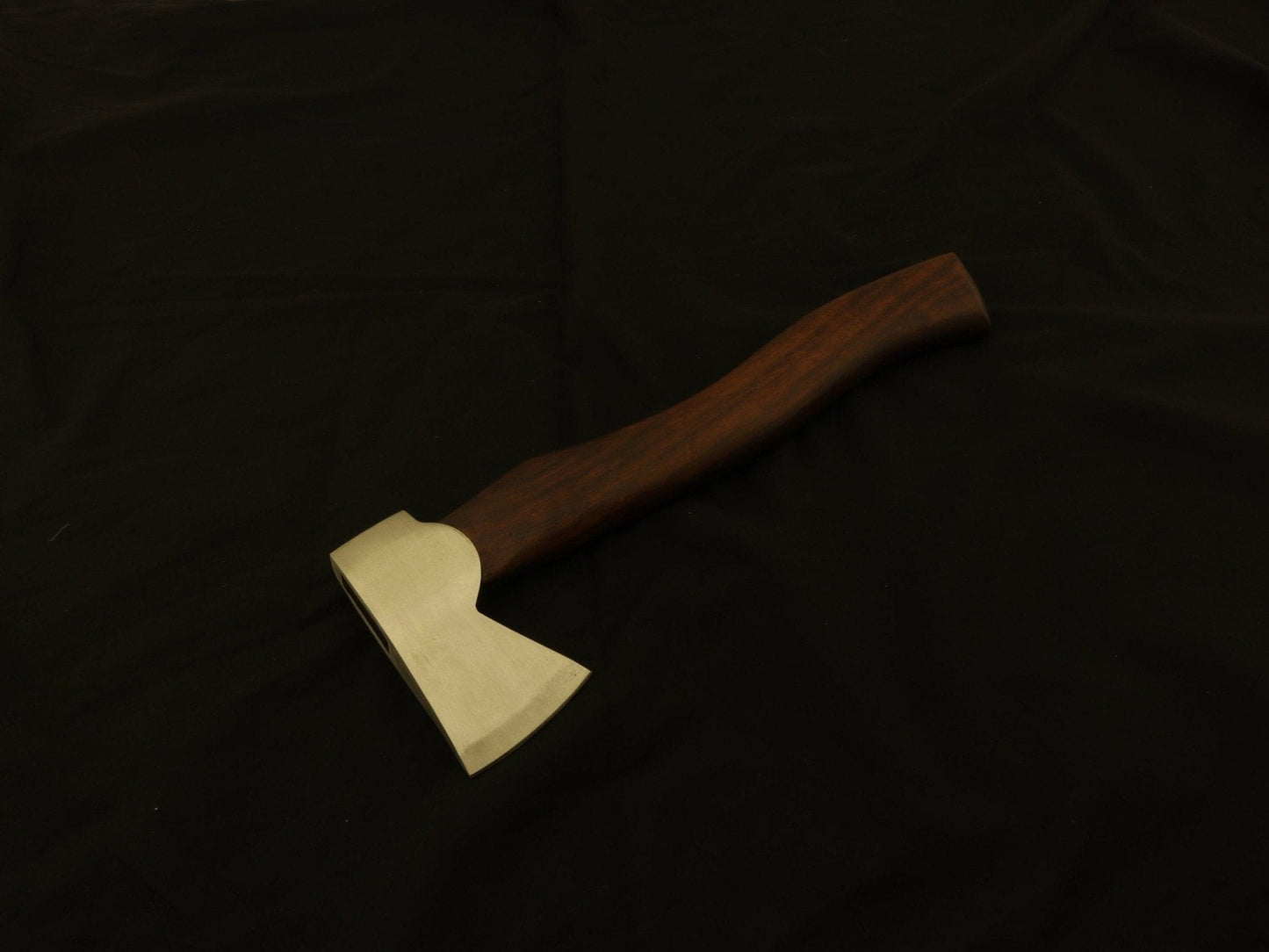 Custom Handmade superb smart AXE D2 steel & stainless steel with rose wood handle /sheath Camping Terror Defender 