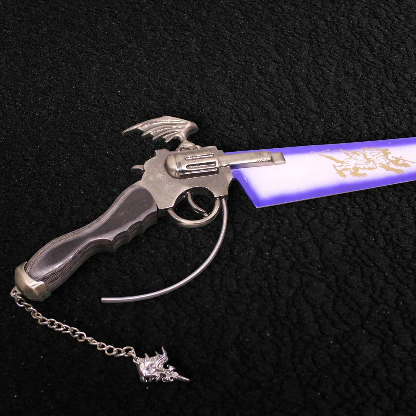 Functional Squall Gunblade Revolver Sword 2.0 Costume Weapons Terror Defender 