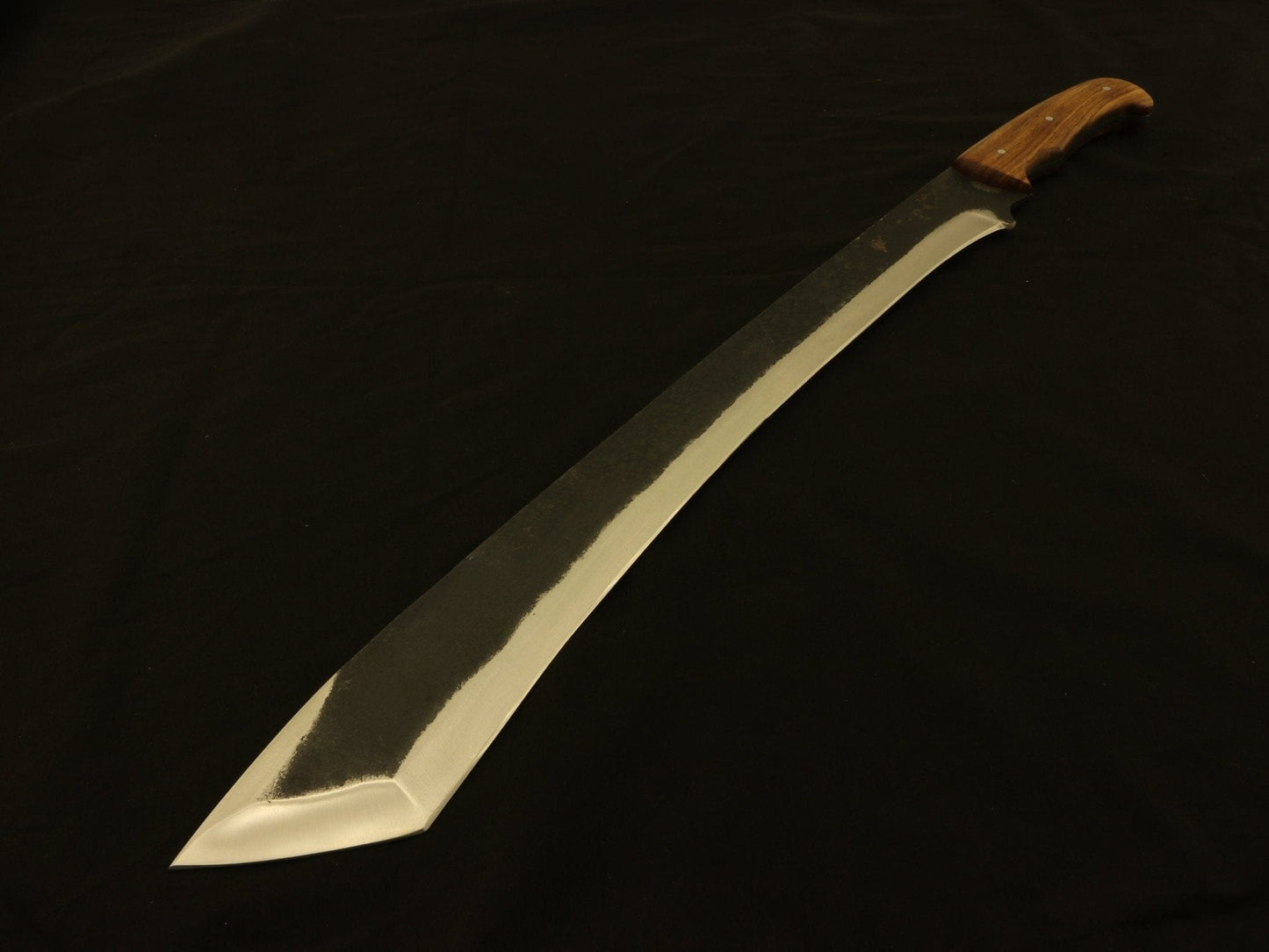 Hand Forged High Carbon Steel Hunting Machete Comes With Leather Sheath Costume Weapons Terror Defender 