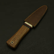 Handcrafted Stainless Steel Scottish Dirk Knife +Sheath True Masterpiece Bolster Hunting Terror Defender 