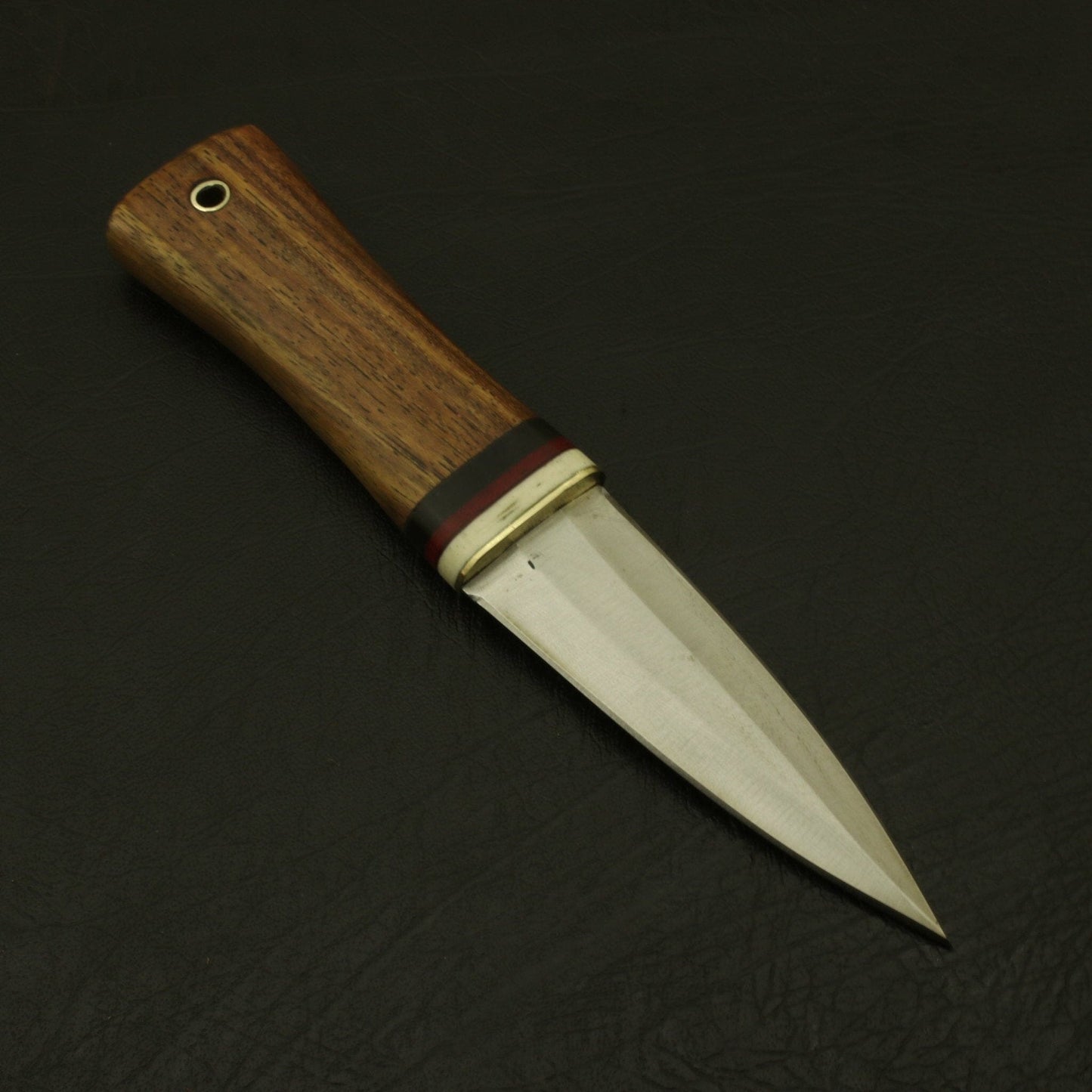 Handcrafted Stainless Steel Scottish Dirk Knife +Sheath True Masterpiece Bolster Hunting Terror Defender 