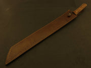 Handmade Carbon Steel Machete With Sheath Costume Weapons Terror Defender 