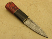 Handmade Celtic Scottish - Genuine Damascus Sgian Dubh Dirk knife Knives Terror Defender 