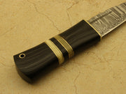 Handmade Celtic Scottish - Genuine Damascus Sgian Dubh Dirk knife Groomsmen Gifts Terror Defender 