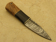 Handmade Celtic Scottish - Genuine Damascus Sgian Dubh Dirk knife Knives Terror Defender 