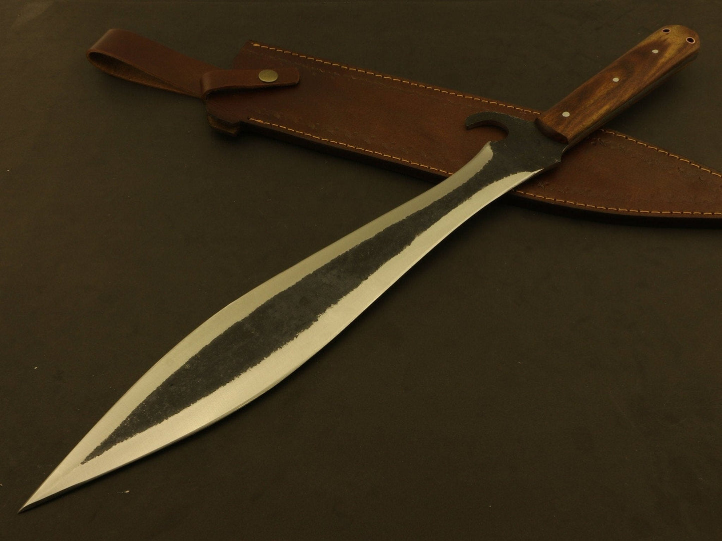 Handmade Custom Carbon Steel Hunting Gladius With Sheath Costume Weapons Terror Defender 