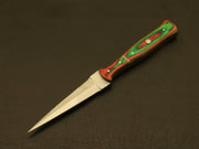 Handmade D2 Steel Blade Custom Pakka Wood Dagger Hunting Skinning Knife Hunting Terror Defender 