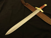 Handmade D2 Steel Sword With Sheath Costume Weapons Terror Defender 