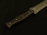 Handmade Damascus Steel Dagger Bowie Hunting Sword Costume Weapons Terror Defender 