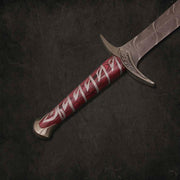 Handmade Damascus Steel Hobbit Sting Sword Replica from Lord of the Rings (LOTR) Costume Weapons Terror Defender 