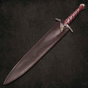 Handmade Damascus Steel Hobbit Sting Sword Replica from Lord of the Rings (LOTR) Costume Weapons Terror Defender 