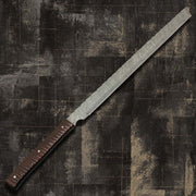 Handmade Damascus Steel Hunting Machete With Sheath Costume Weapons Terror Defender 