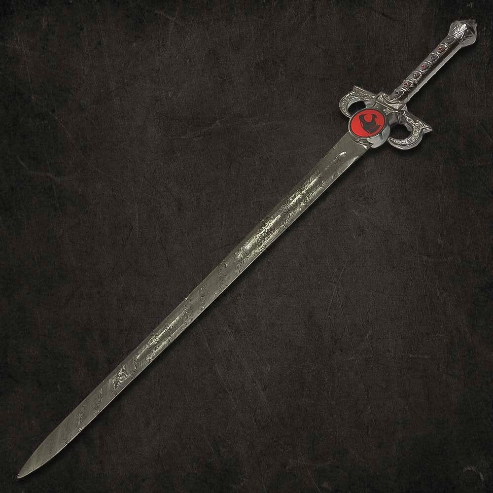 Handmade Damascus Thundercat Lionio Sword of Omens Fully Handmade Replica Costume Weapons Terror Defender 