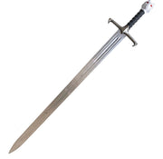 Handmade Fantasy White Wolf Sword With Wall Display Plaque Costume Weapons Terror Defender 