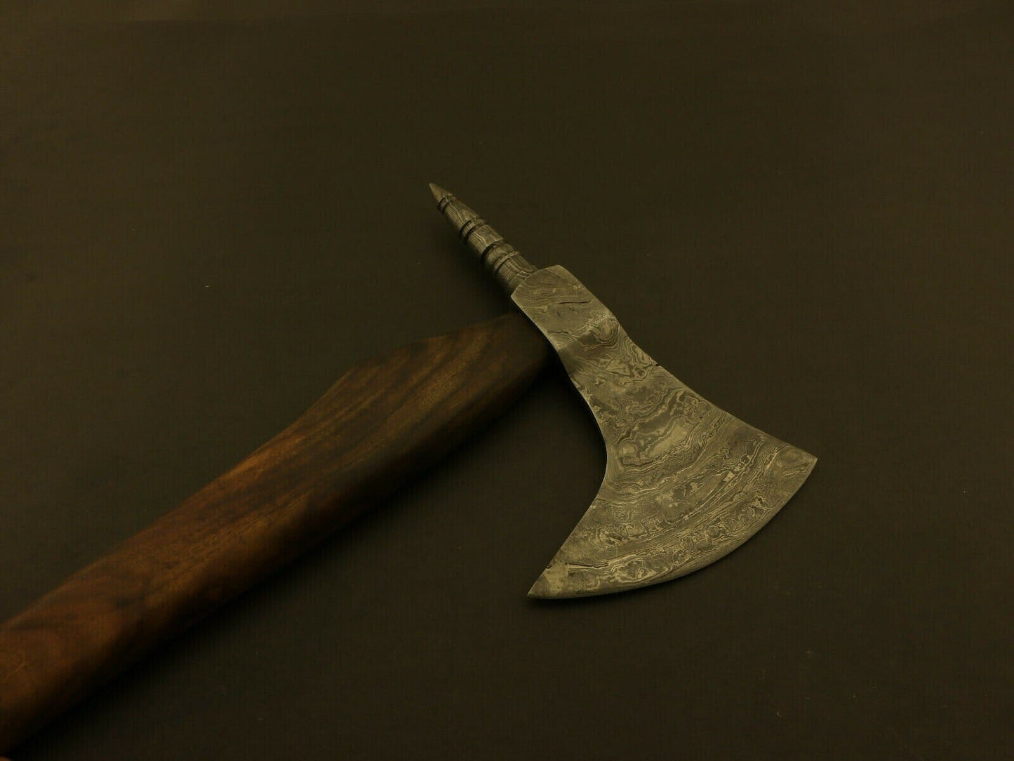 Handmade Forged Damascus Steel Tomahawk, Hatchet,Axe,Integral,Axe Camping Terror Defender 