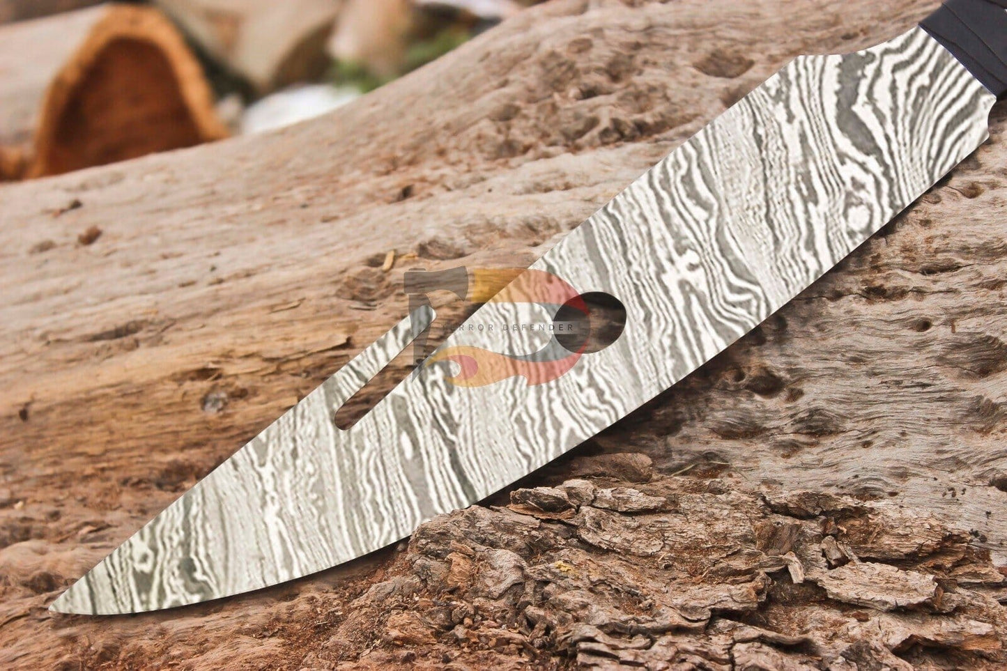 Handmade Full Tang Damascus Steel Destiny Dagger Video Game Steel Costume Weapons Terror Defender 