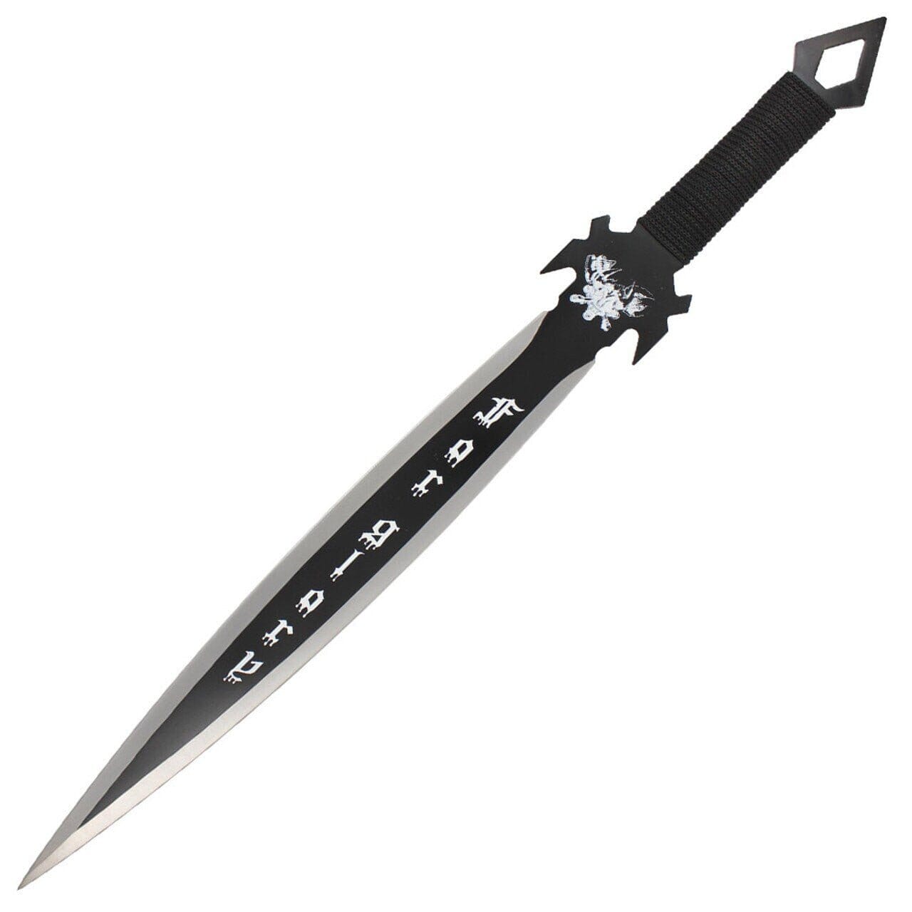 Handmade Lurid Souls For Glory Flaming Battle Sword Set With Sheath Costume Weapons Terror Defender 