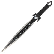 Handmade Lurid Souls For Glory Flaming Battle Sword Set With Sheath Costume Weapons Terror Defender 