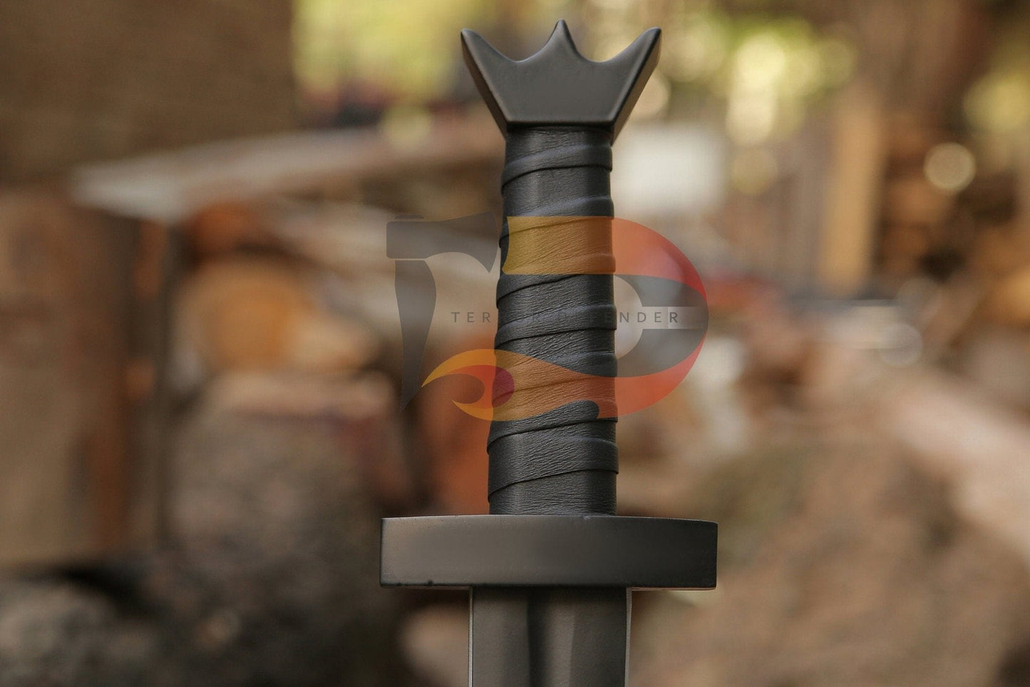 Handmade Medieval Viking Sword High Carbon Steel | Japanese Spring Steel | Movie Replica Sword | Functional Sword | Battle Ready Sword Costume Weapons Terror Defender 