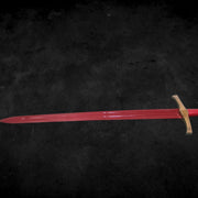 Handmade Red Oathkeeper Fantasy Sword Of Hero Costume Weapons Terror Defender 