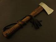 Handmade Stainless Steel Viking Bearded Axe Hatchet Throwing Axe Tomahawk AXE Camping Terror Defender 