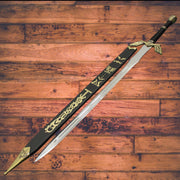 Legend of Zelda Fully Handmade Replica Sword (Black and Gold) Costume Weapons Terror Defender 