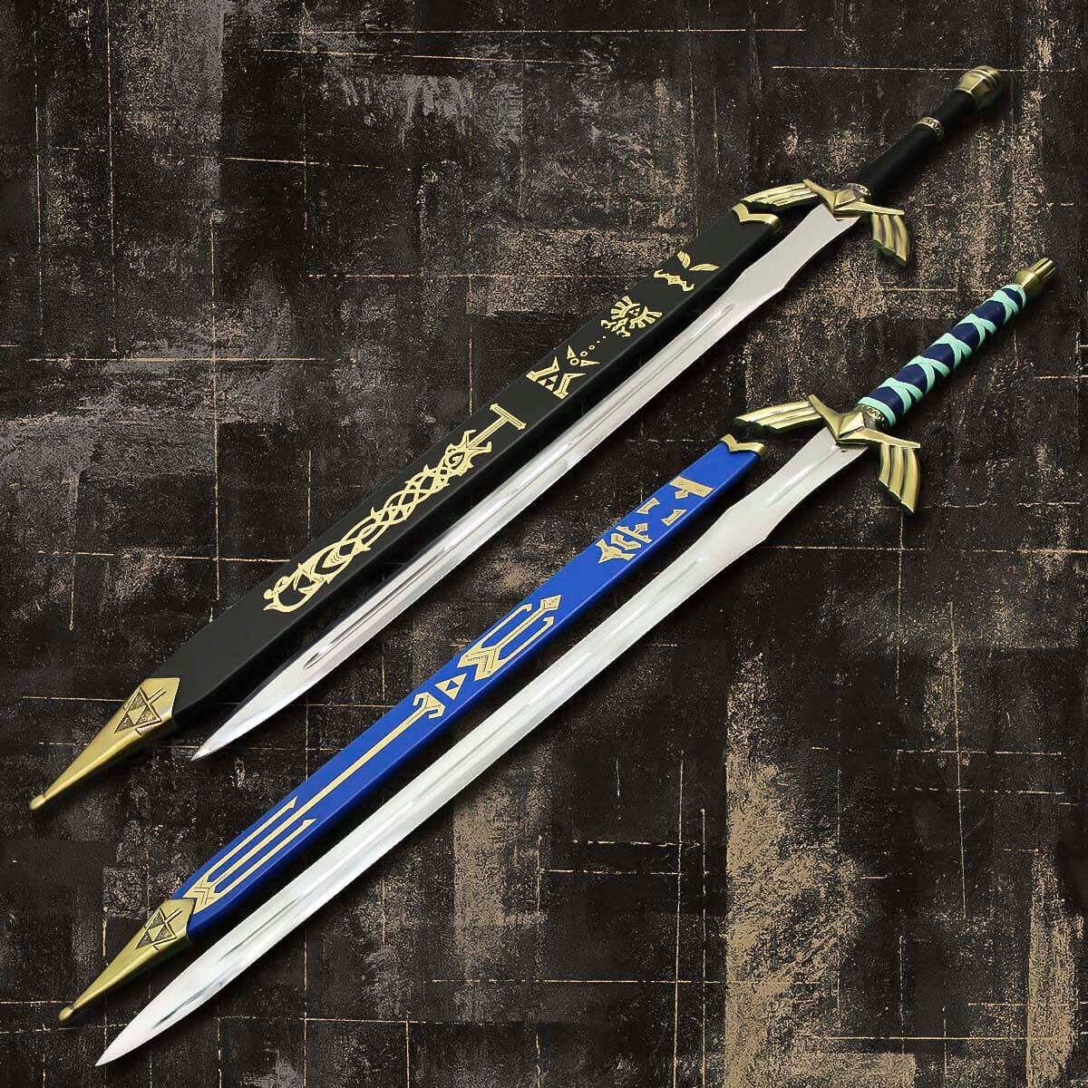 Legend of Zelda Fully Handmade Replica Sword Pair Costume Weapons Terror Defender 