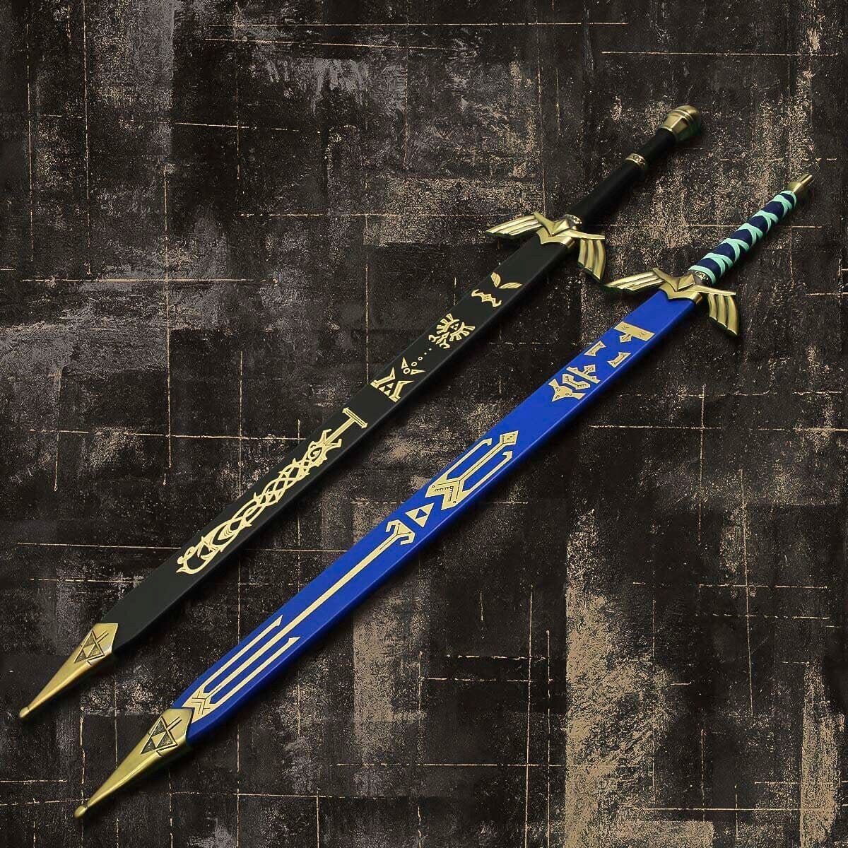 Legend of Zelda Fully Handmade Replica Sword Pair Costume Weapons Terror Defender 