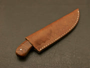 Masterfully Crafted Forged Railroad Spike Carbon Steel Knife With Leather Sheath Hunting Terror Defender 