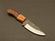 Masterfully Crafted Forged Railroad Spike Carbon Steel Knife With Leather Sheath Hunting Terror Defender 