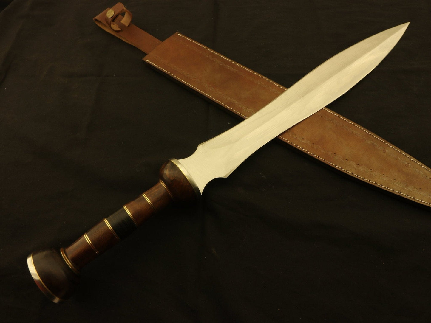 Roman Gladius Historical Custom Handmade Stainless Steel Blade, Dagger Warrior Sword Costume Weapons Terror Defender 