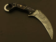 Straight Fixed Blade Hunting Tactical Knife Karambit Hunting Terror Defender 