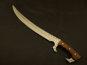 Superb Looking Historical Histo Custom Handmade D2 stainless steel Sword With Sheath Costume Weapons Terror Defender 