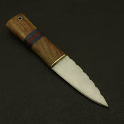 Top double edge Handcrafted Serrated Stainless Scottish Dirk Knife Custom Sheath Hunting Terror Defender 