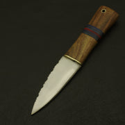 Top double edge Handcrafted Serrated Stainless Scottish Dirk Knife Custom Sheath Hunting Terror Defender 